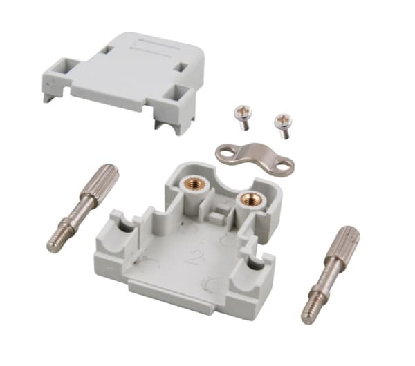 EFB Elektronik 29521.1, Dsub 15-nastainen, Grå, Plast, 8 mm, 31 mm, 32 mm, 32 mm