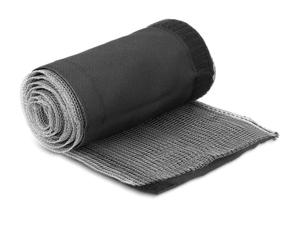 Delock - Kabelhanteringsfodral - 30 mm, braided, EMI shielding, heat resistant, with hook-and-loop fasteners - 1 m - svart