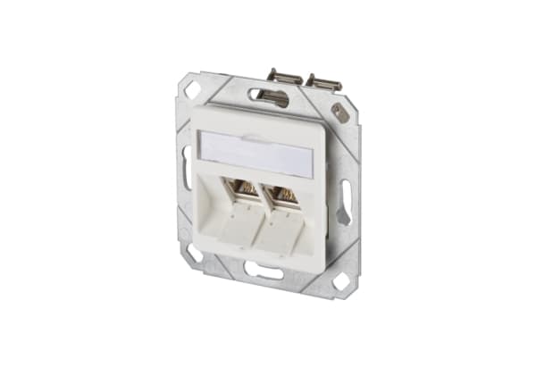 METZ CONNECT 1309121102-E, RJ-45, 6a, Vit, 1 styck