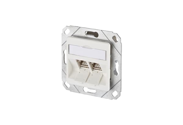 METZ CONNECT 130B12D21102-E, 6a, Valkoinen, 1 kpl