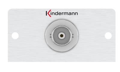 Kindermann 7444000537, BNC, 1 modul(er), aluminium, aluminium, 50 mm, 4,7 cm Gjuten aluminium