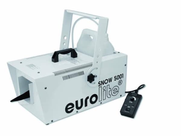 Eurolite Snow 5001 Snow machine, Svart, Grå, 230 V, 50 Hz, 12 kg, 525 x 320 x 450 mm Sort, Grå