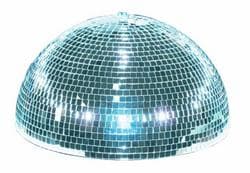 Eurolite Half mirror ball 20cm - Mehrfarbig - 230 V - 50 Hz - 1 kg - 200 x 200 x 130 mm (50101950) Monivärinen