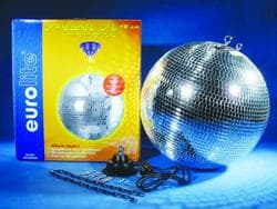 Eurolite Mirror ball 40cm, Flerfarget, 230 V, 50 Hz, 4 kg, 400 x 400 x 400 mm