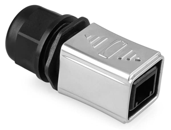 Alcasa IC06-R301, RJ45, Harmaa, Muovi, Silikageeli, Sinkki, IP65, IP67, -40 - 80 °C