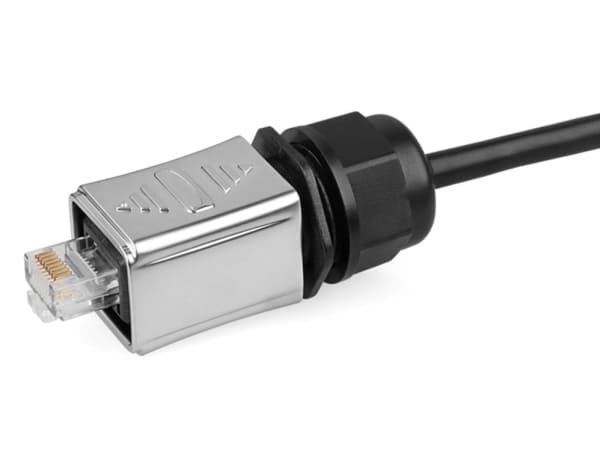 Alcasa IC06-R301, RJ45, Harmaa, Muovi, Silikageeli, Sinkki, IP65, IP67, -40 - 80 °C