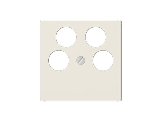 JUNG A561-4SAT2, Valkoinen, Termoplastinen, JUNG, 1 kpl
