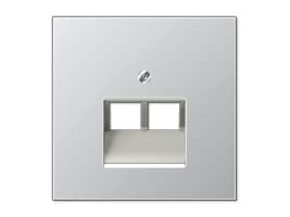JUNG AL 2969-2 UA, Gjuten aluminium, Gjuten aluminium, RJ-45