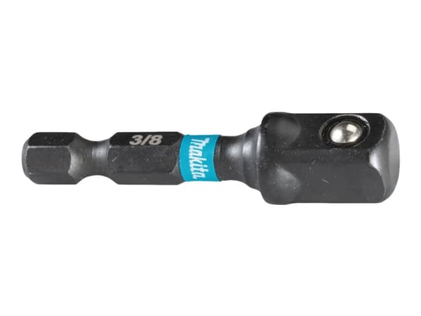 Makita Impact Black - Uttagsadapter - 3/8" - square - sex-stiftigt - 1/4" - hexagonalt - längd: 50 mm