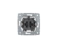 Miniatyrbilde 1 av 2: Legrand 775822, Vippebryter, 2P, Termoplast, Grå, IP21, 250 V