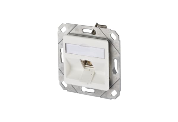 METZ CONNECT 1309111102-E, RJ-45, 6a, Vit, 1 styck