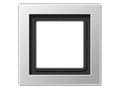 Miniatyrbild 1 av 2: JUNG ALD 2981, Gjuten aluminium, Svart, Gjuten aluminium, 96 mm, 96 mm
