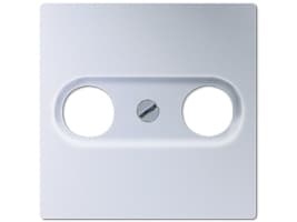 JUNG A 561 PLTV AL, Gjuten aluminium, Duroplast, JUNG, TV+radio, 1 styck