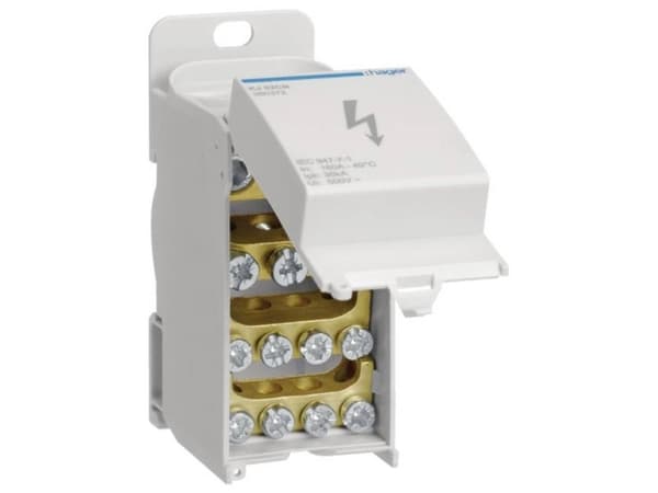 Hager KJ02CN Fordelerblok 1 st