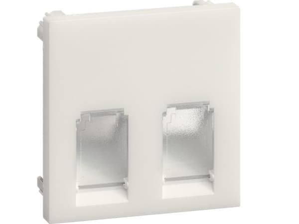 Hager GZDM29016, Vit, Akrylnitrilbutadienstyren (ABS), Vanlig, Hager, 55 mm, 55 mm