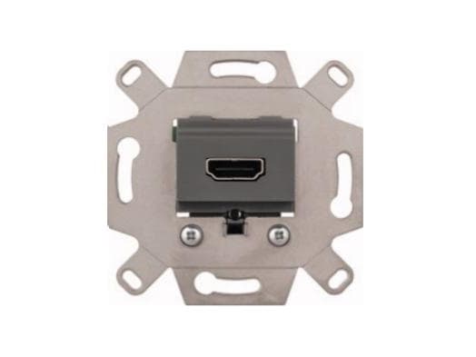 Merten MEG4583-0000, HDMI, Harmaa, 1 kpl