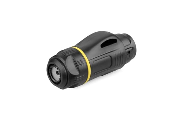 Alcasa S2 IC02-24R03, RJ45, Svart, Hankoppling, Rak, Plast, Kiselgel, IP65, IP67
