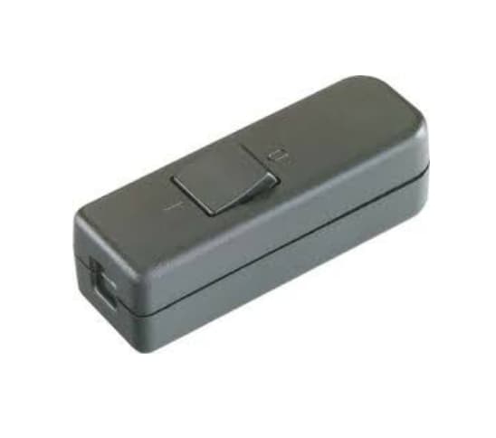 Bachmann 924.047, Vippströmställare, 1P, Svart, 250 V, 76 mm, 26 mm