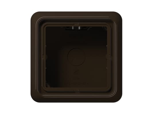JUNG CD581ABR, Ruskea, Duroplast, 85 mm, 85 mm, 47 mm, 1 kpl