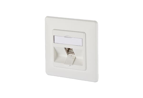 METZ CONNECT 130B12D11002-E, 6a, Vit, 1 styck