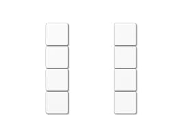 JUNG A 504 TSA WW, Valkoinen, A 5074 TSM, A 5094 TSM, A 5094 TSEM, A 5194 KRM TS D, A 5074 RF TSM, A 5248 TSM, FM A 5004 M, ZLL...