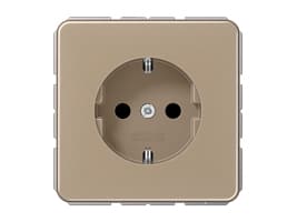 JUNG CD 1520 KI GB, CEE 7/3, Pronssi, Kulta, Alumiini, 250 V, 16 A