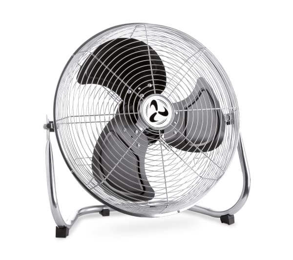 CasaFan Speed 40 G-CH, Kotitaloustuuletin lavoilla, Kromi, Lattia, Terästä, 1305 RPM, 40 cm