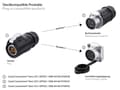 Miniatyrbilde 3 av 5: Alcasa IC01-20P301, S1 - Power (3-Pin), Sort, Rett, Metall, Plast, Gull, Kobberlegering
