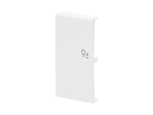 Busch-Jaeger 6234-21-84, Vit, Termoplast, Skruvlös, Busch-Jaeger, Glansigt, Frontpanel