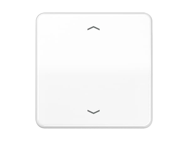 JUNG CD1700PWW, Plast, Skruvlös, 1 styck