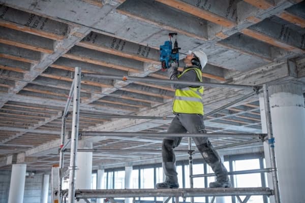 Bosch Professional GBH 18V-28 CF SDS-Plus sladdlös borrhammare 18 V Li-Ion inkl. batteri, inkl. laddare, inkl. väska (0611921002)