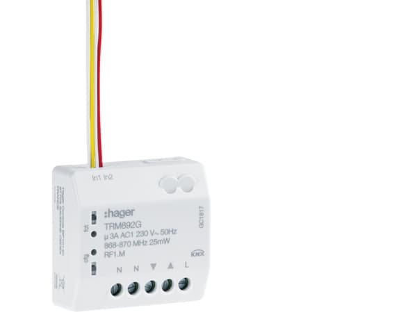 Hager TRM692G, 1 kpl