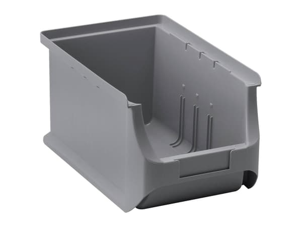 Allit 456268 Verkstadsförvaringslådor ProfiPlus Box RE 3 Stapelbar (L x B x H) 235 x 150 x 125 mm Grå 1 st
