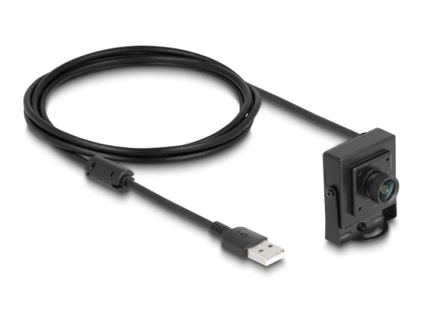 Delock USB 2.0-kamera 2,1 megapikseliä 100° kiinteä tarkennus