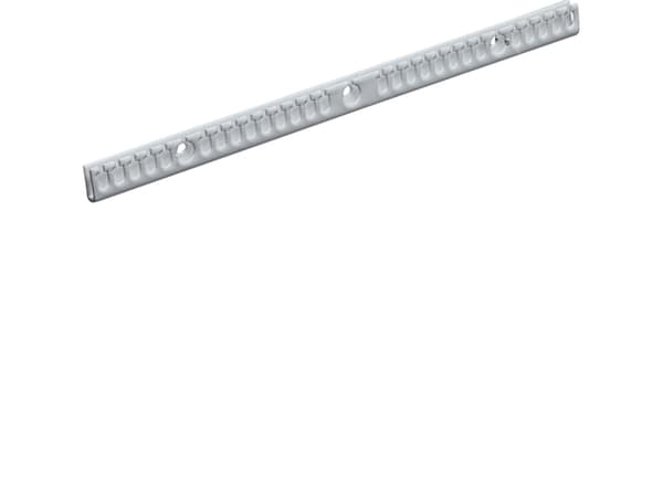 Hager VZ408 #####Kabelabfangschiene Metal Grå