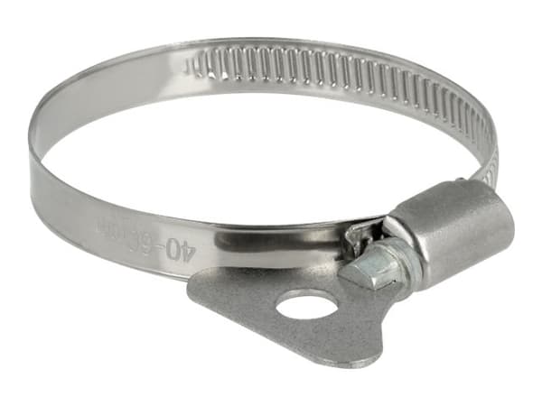 Delock - Slangeklemme - sopiva 40 - 60 mm:n laippaan (pakkaus 10 kpl)