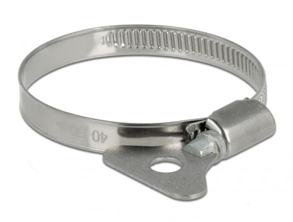 Delock - Slangeklemme - sopiva 40 - 60 mm:n laippaan (pakkaus 10 kpl)