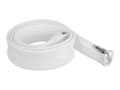 Miniatyrbild 2 av 5: Delock - Flätad ärm - 30 mm diameter with zip fastener - 1 m - vit