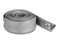 Miniatyrbild 4 av 4: Delock - Flätad ärm - 50 mm diameter with zip fastener - 3 m - grå