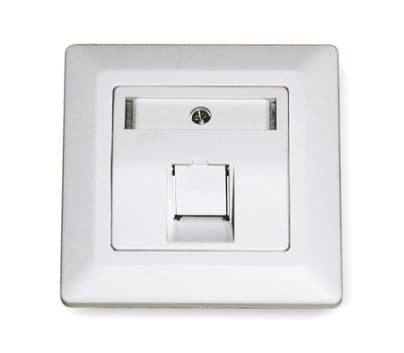 Dätwyler Cables 185866, RJ-45, 1 modul/-er, Vit, IIEC 60603-7- (RJ45) IEC 60076-3-110 ISO/IEC 11801:2002/Amd.1:2008 /Amd.2:2010 (Class FA) EN..., 80