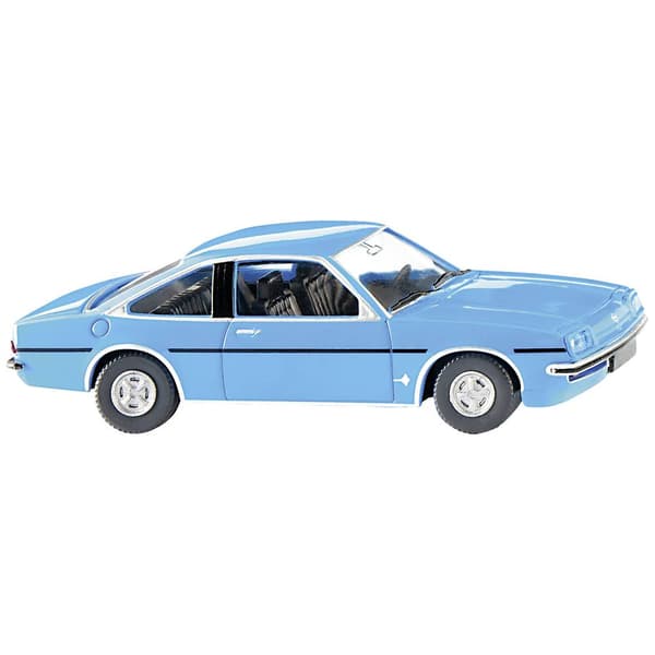 Wiking 0234 02 H0 Byggmodell Bil Opel Manta B, ljusblå