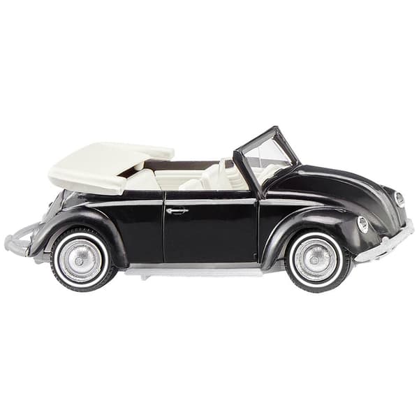 Wiking 0794 06 H0 Byggmodell Bil Volkswagen Skalbagge 1200 Cabrio, svart