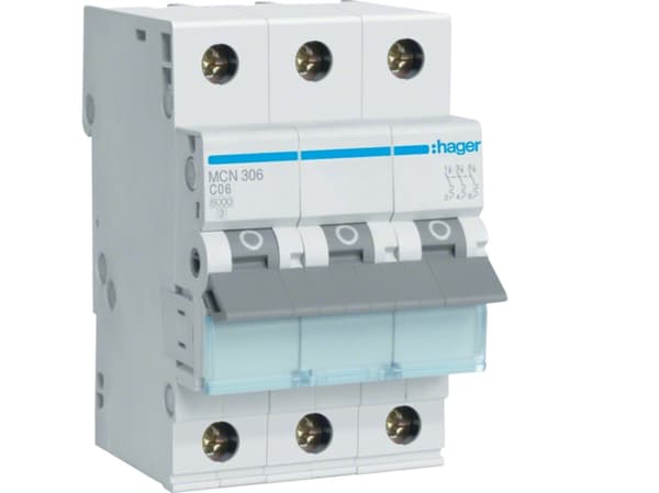 Hager MCN306, Typ C