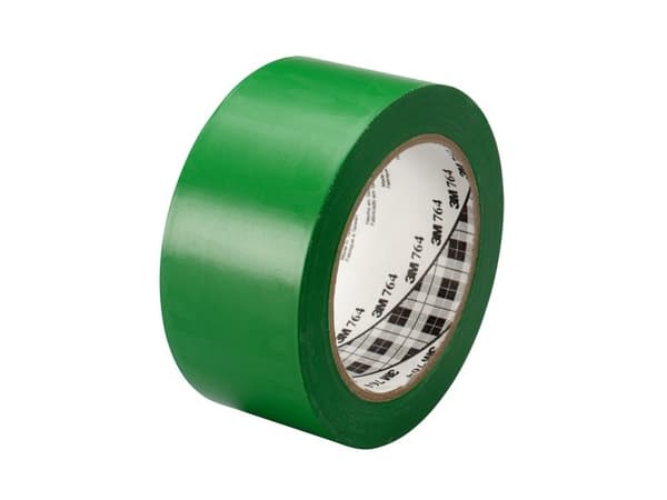 3M 70-0062-9978-1, Grön, Buntning, Märkning, Tätning, Polyvinylklorid (PVC), Nötningshärdig, 180%, 5 ° C