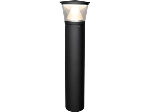 Pullert Pave Pillar Antracit, 3000 K/4000 K via DIP-switch, 410-1250 lm, 5 W-12 W. IP65, IK10.