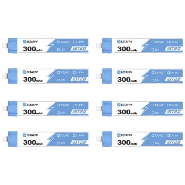 Multicopter-batteri BETAFPV 01030003 Passar till Cetus FPV Kit 8 st