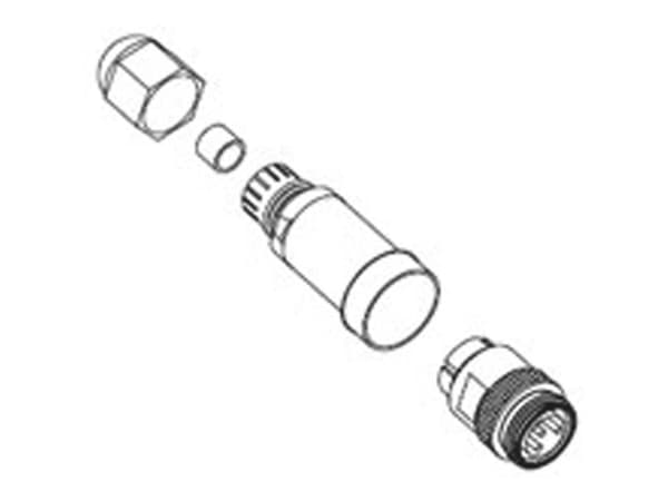 Molex 1300170020 Sensor/Actuator Connector 1 st