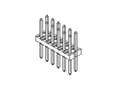 Miniatyrbild 2 av 2: Molex Inbyggd stiftlist (standard) 877584416 1 st Fack