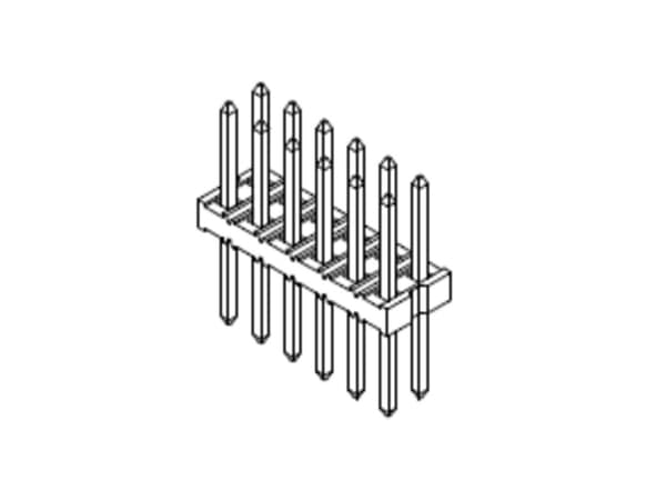 Molex Inbyggd stiftlist (standard) 877584416 1 st Fack