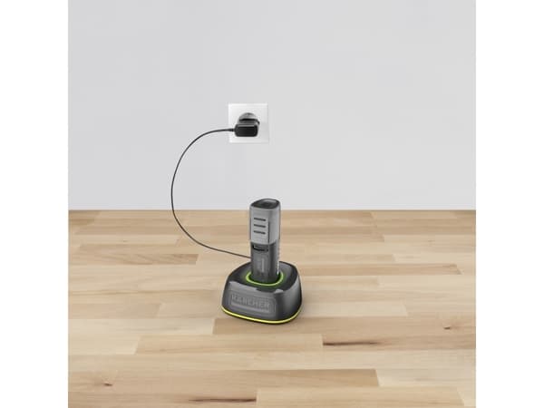 Kärcher 2.443-002.0, sauvaimuri, akku, musta, harmaa, litium-ioni (Li-Ion), 2500 mAh, 4,2 V